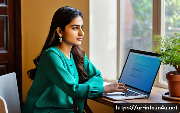 정보처리기사 취득 후 커리어 전환 성공 사례 - **Prompt 1: The Aspiring Digital Learner in Pakistan**
"A young Pakistani woman in her early twe...